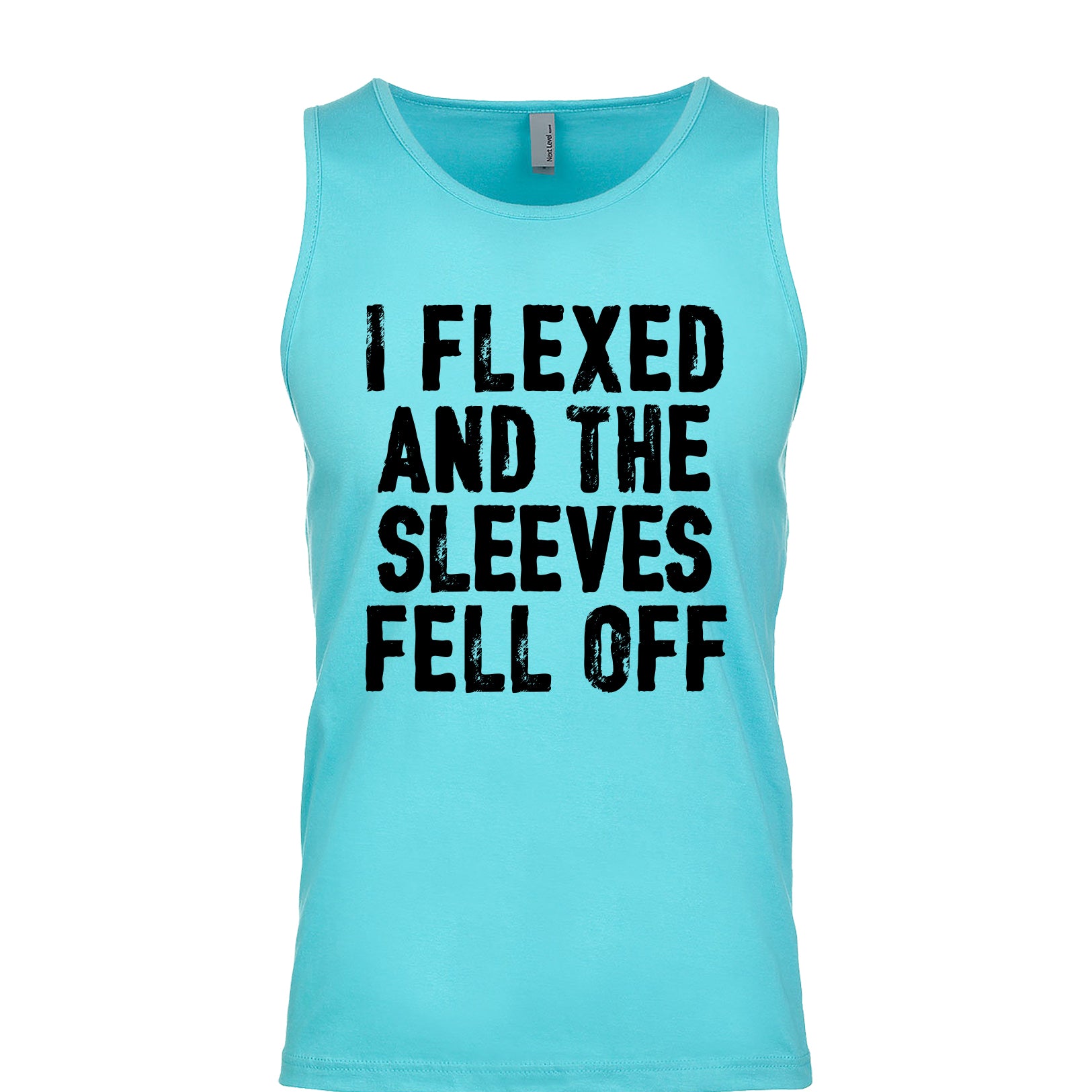 I Flexed And The Sleeves Fell Off Men's Tank